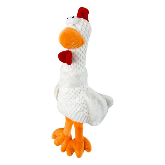 Jucărie de pluș pentru câini Interactivă Scârțâitoare Animal de pluș Jucărie Moale Rățușcă Iepure Măgar Câine Jucărie de ros pentru Rozătoare Puternice Câini Mici Medii Mari Iubitori de Aducere