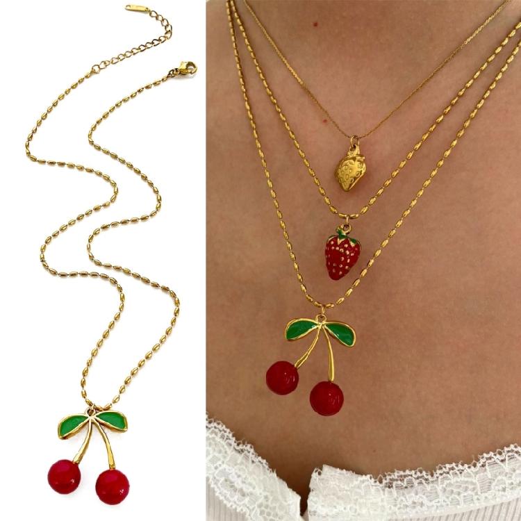 Elegant Pendant Necklace Adjustable Chain Lightweight Jewelry for Girls Birthday Gift Temperament Clavicular Chain