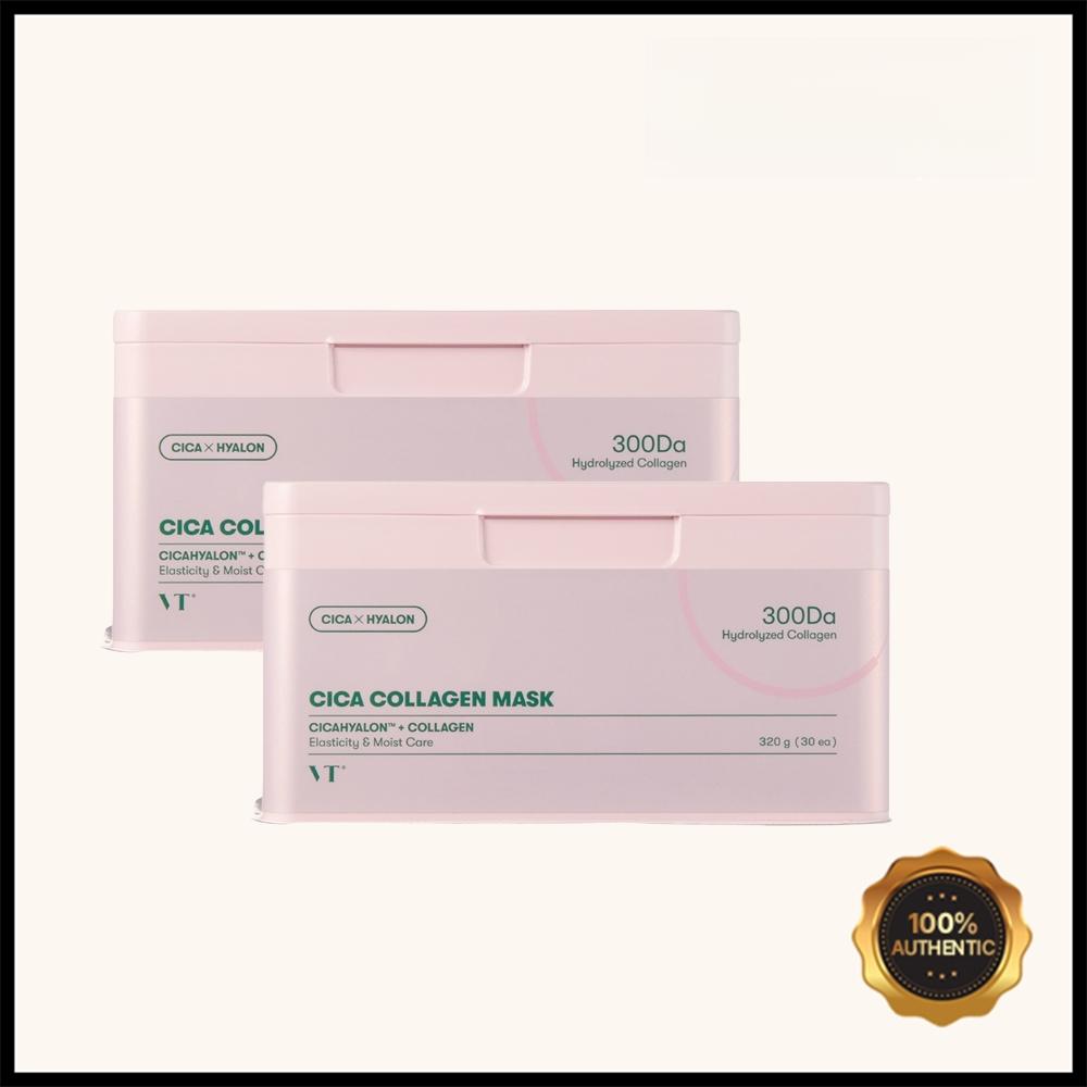 Коллагеновая маска VT cica 30 шт. collagen mask 30ea X 2