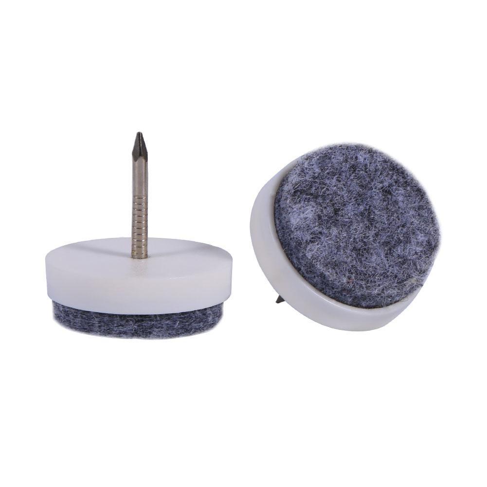 20PcsCelsiusSet 20mm Furniture Floor Felt Nail Pad Chair Table Leg Felt  or (Brown)