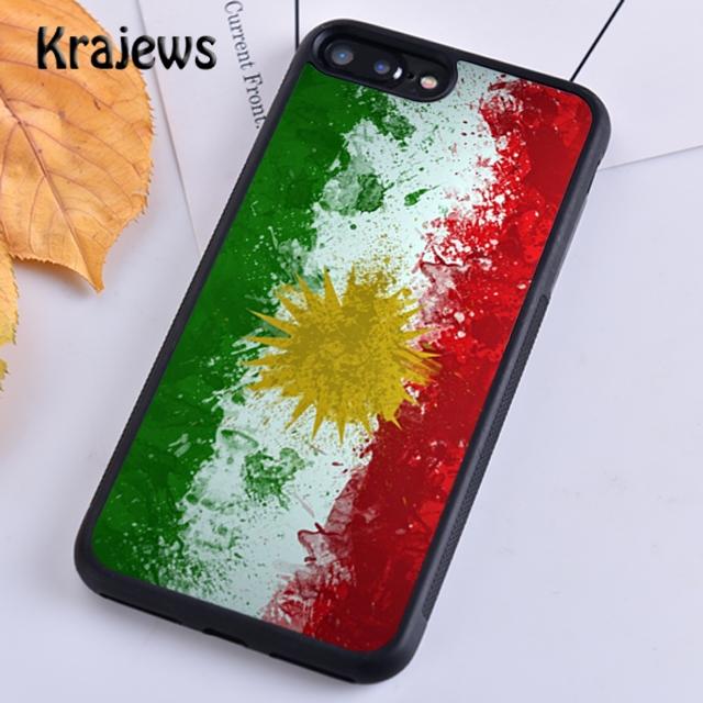 

Krajews Kurdistan Flag Soft Phone Case Cover For iPhone 17 Air 16 15 14 plus 11 12 13 pro max coque Shell Fundas iPhone 13