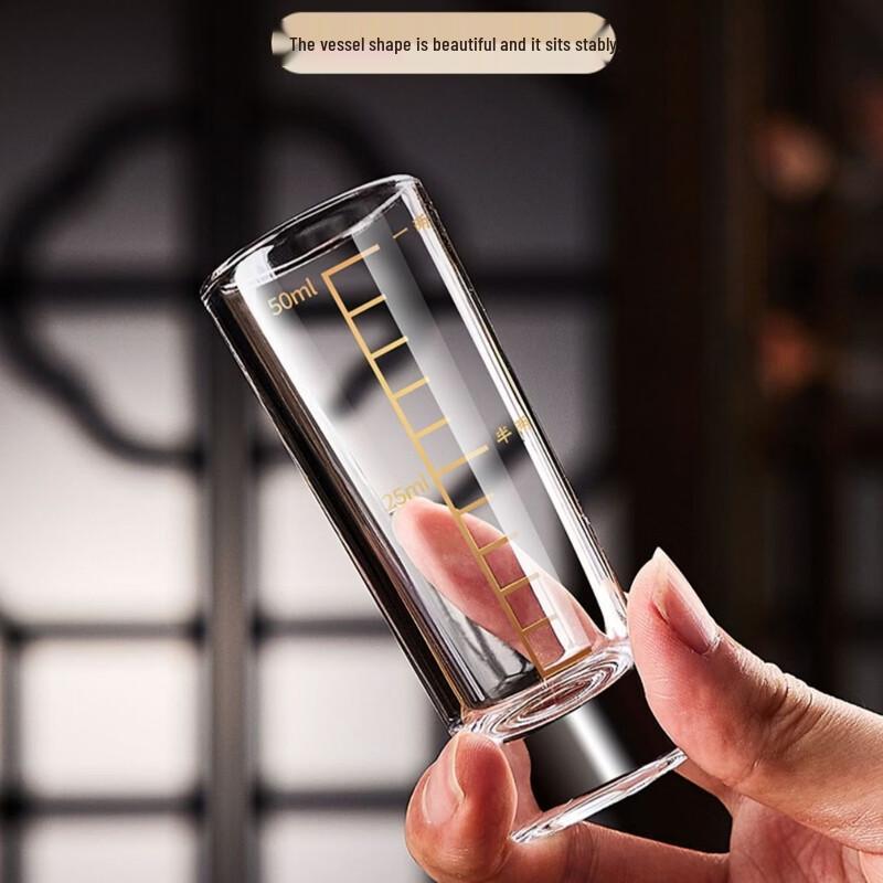 OLOEY Baijiu Glass Set with Decanter and Rack