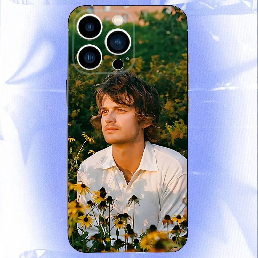 D-Djo Joe K-Keery Singer  Phone Case Silicone Soft For IPhone 16,17,15,11,13,12,14,Mini,Pro,Max,Plus,Air,E Black iPhone14