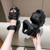Fashion Women Leisure Chunky Platform Sandals Peep Toe 11CM High Heels Gladiator Goth Slippers Woman Fashion Trendy Summer Beach Sandals