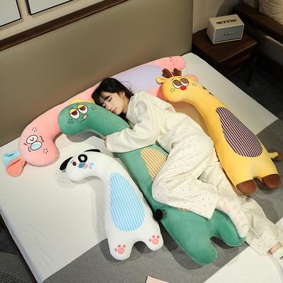 Cuscino Peluche Coniglio Dinosauro Carino Morbido Cane Cervo Bambola Bambola Rilassante per Bambina