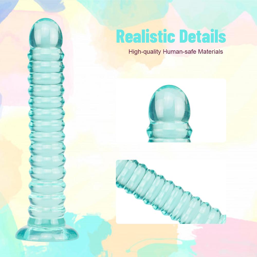 Long Anal Plug Suction Cup Prostate Massager Masturbator for Men Women Buttplugs Anal Expander Dildo Sex Toy