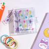 Kawaii Students Mini Planner 3 Hole Hand Book Binder Notebook Photo Album Binder Ring Notebook Loose Leaf Notebook
