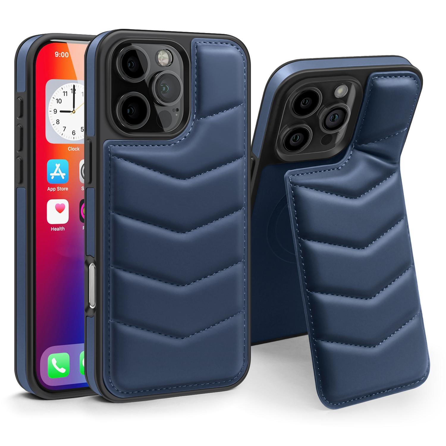 

Кожаный чехол-кошелек для iPhone 16 Promax 15 Pro Max 14 Plus 13 12 11 держатель для карт MagSafe магнитный защитный чехол для зарядки iPhone 15 Pro Max темно-синий