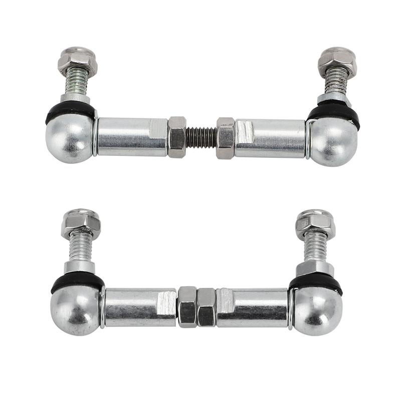 1 Pair Adjustable Air Suspension Rod Lowering Links Kit For BMW F11 E61 E39 X5 X6 Automotive Accessories