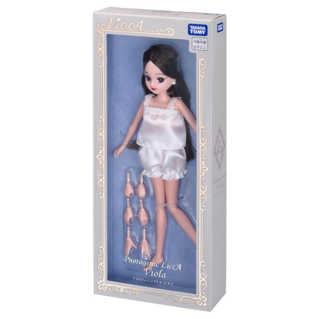 TAKARA TOMY Licca-chan Doll Photogenic Licca Viola Edition - Collectible Toy for Kids