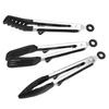 Kitchen Tongs For Cooking 3 Pieces Food Clip Utility Tongs With Silicone Tips For Grill BBQ Party Buffet Catering Outdoor Patio