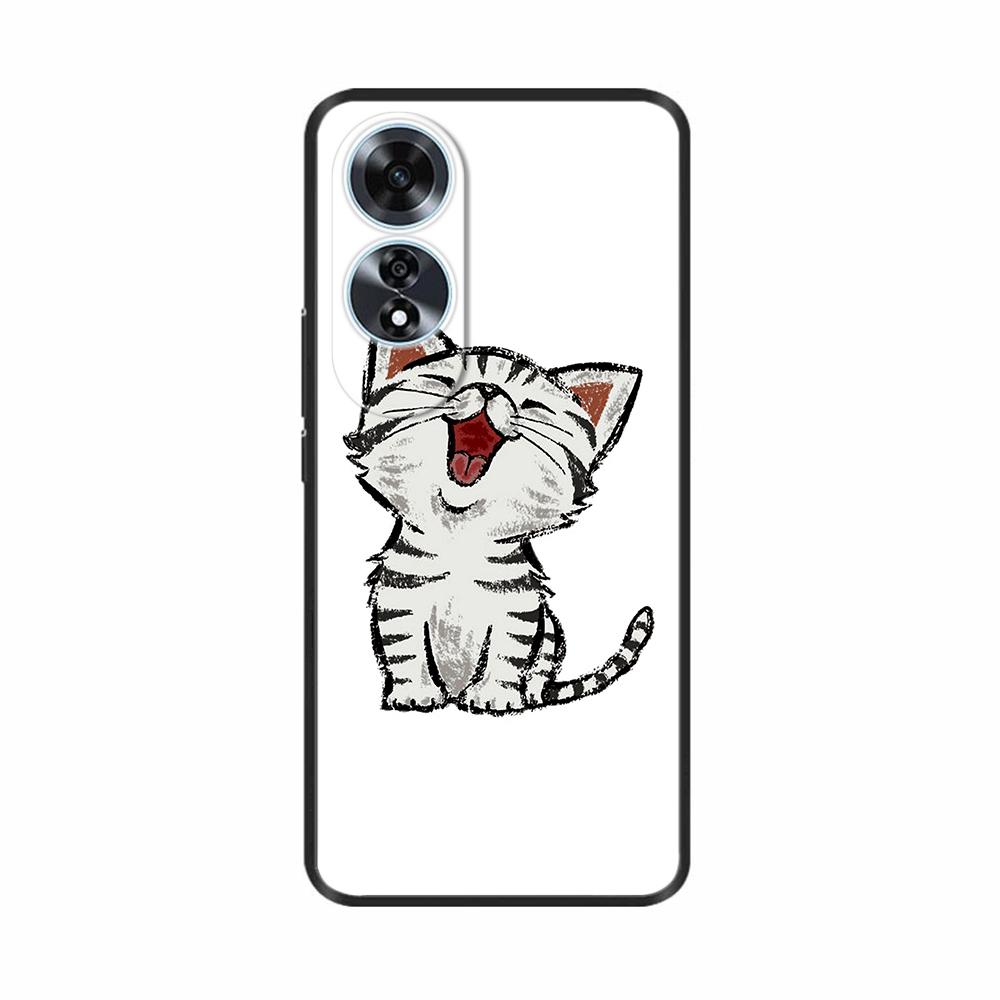 For OPPO A60 4G Case Cover Soft Silicone Bumper Funda For OPPO A60 OPPOA60 4G CPH2631 Phone Cases Shockproof Shell Capa Casing