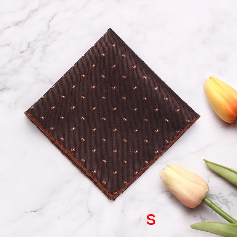 Men'S Formal Suit Pocket Towel, Tie And Bow Tie Pocket Towel, Wedding Banquet Matching, Square Towel.