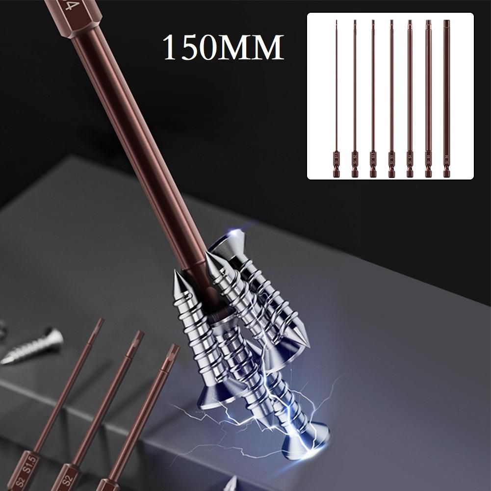 Reliable Magnetic Tips Hex Screwdriver Bits 1 5mm 6mm for Power Drills