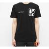 OFF WHITE Koszulka Męska Czarna SS20 OMAA027S201850101001