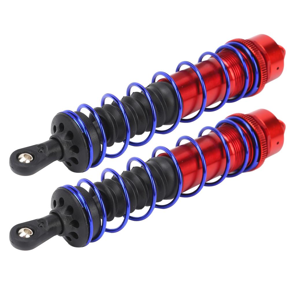 Aluminium Alloy Metal Rear Shock Absorbers for 1/8 Scale RC Car Truck Universal RC PartsRed