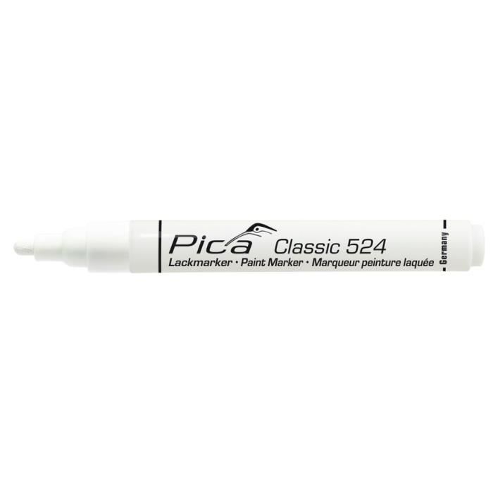 Pica classic marqueur industriel à peinture 2- 4 mm rond blanc