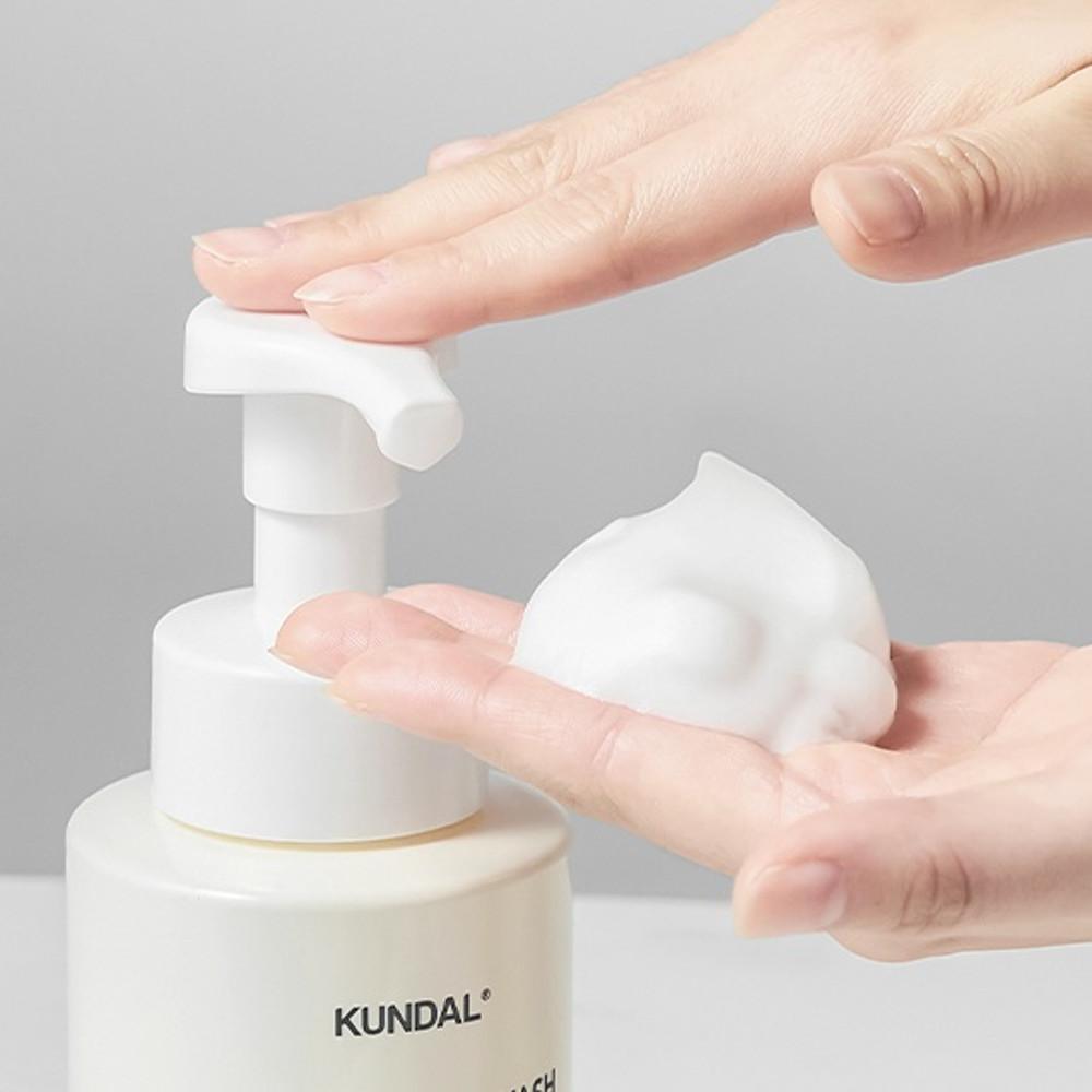 KUNDAL Pure & Safe Bubble Hand Wash 3-piece Set Ylang Ylang 300ml, Korean Cosmetics with Good Fragrance
