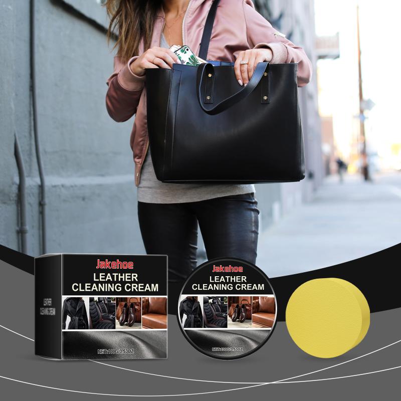 

Leather Care Cream, Multi-Purpose Scratch Repair Cream For Car Seats, Furniture, Bags, And Shoes, Portable Size. 1pcs