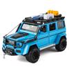 1:24 Benz BRABOS G550 4X4 Modified Alloy Off-road Vehicle Model Decoration Collection Gift Collection