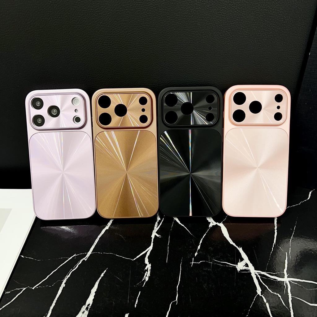 Business Luxury Colorful CD Pattern Skin Feel Phone Case for iPhone 17 Pro Max 16 Plus 15 14 13 Shockproof Slim Fit Cover