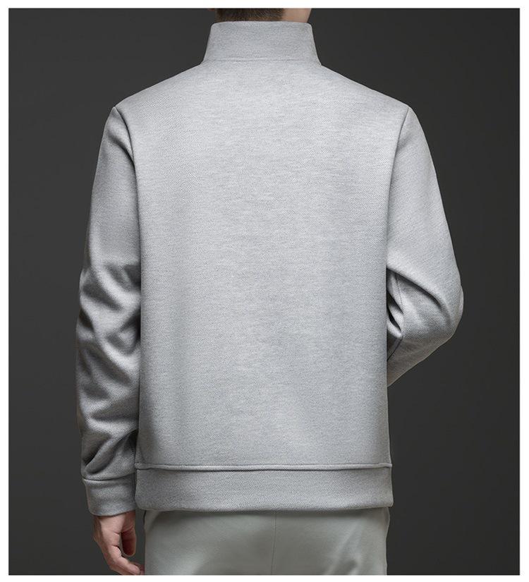 2025 Men's Fleece-Lined Sweatshirt: Cozy, Warm, Loose Fit, Long Sleeves - Ideal Base Layer for Autumn and Winter