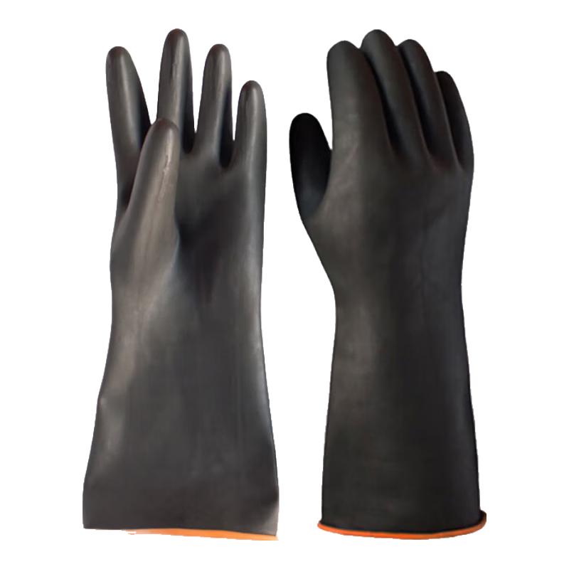 WST526 Chemical Resistant Latex Work Gloves One Size