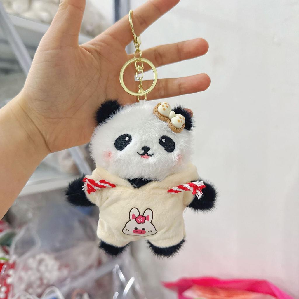Cute Panda Pendant, Teddy Bear Doll Pendant, Panda Keychain, Chengdu Panda Gift