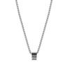 Titanium Steel Hip-hop Pendant, Small Waist Necklace, High-end and Niche Hoodie Chain Accessory, for Men, Long Style