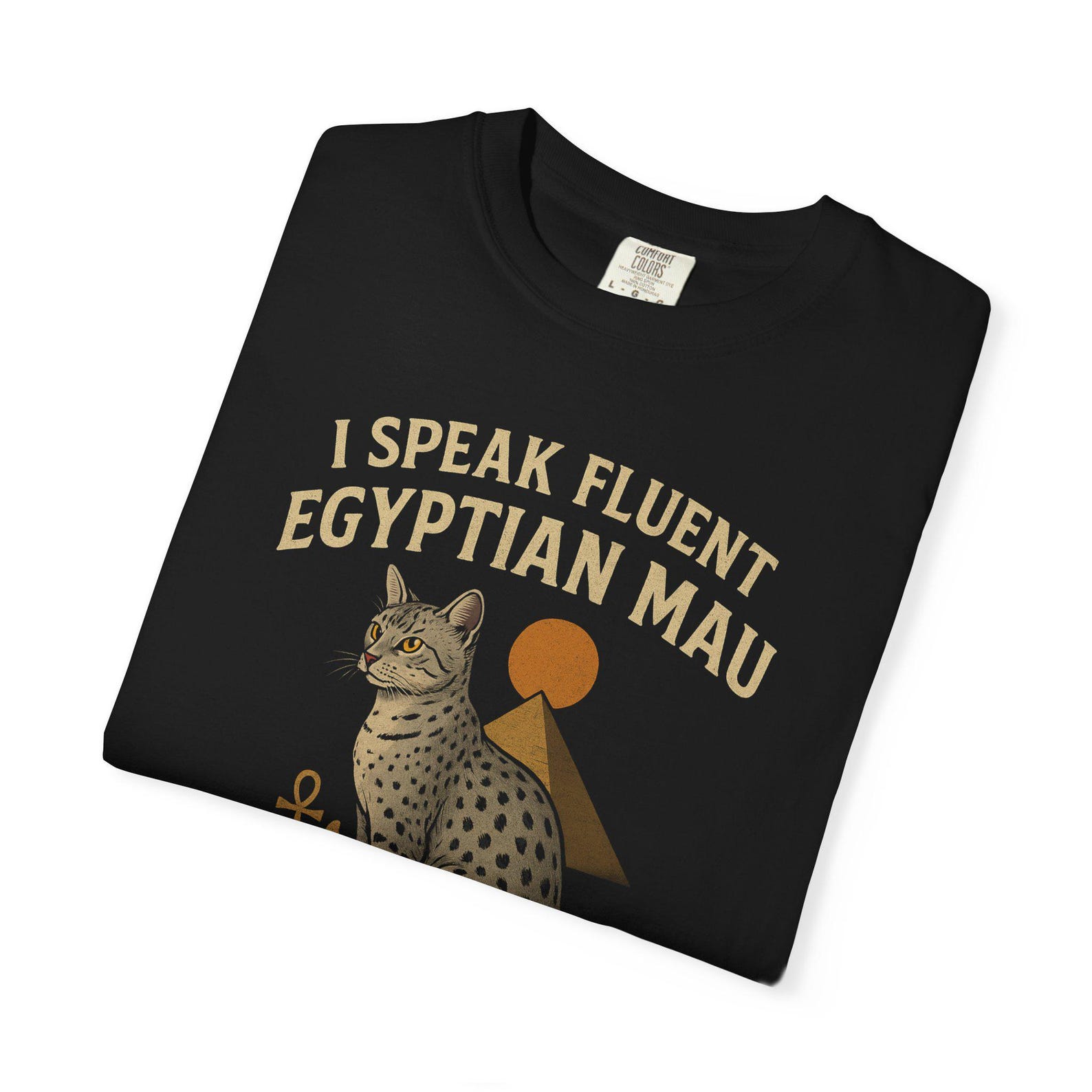 Egyptian Mau Cat T-Shirt: Funny Cat Lover Gift S
