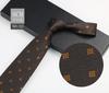 Men'S Tie 8Cm Dress Gentleman'S Suit Shirt Burgundy Wedding Groom Pattern Hand Wear Business Tie