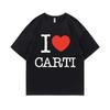 Rapper Playboi Carti Narcissist Print T Shirt Men Women Oversized Cotton Tshirt Short Sleeve Tee Fashion T-shirts Clothes 82916