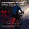 Led Bicycle Light Set High Brightness Waterproof Usb Rechargeable Aluminum Alloy Bicycle Front Rear Light