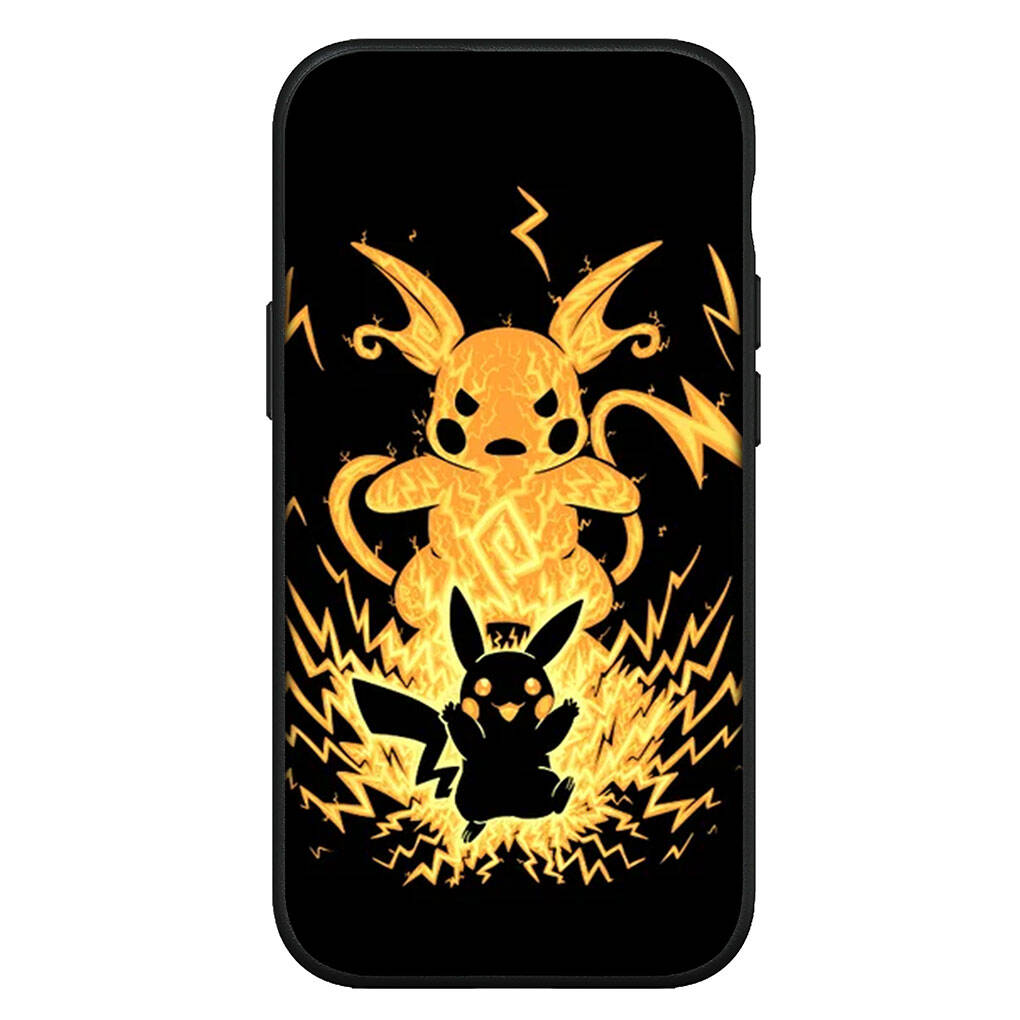 Cover for iPhone 17 16 15 Xiaomi Poco Redmi Note 14 13 12 11 Pro 16e Samsung Galaxy S25 S24 S23 OPPO Huawei Charmander Pokemon Pikachu Cute Phone Case