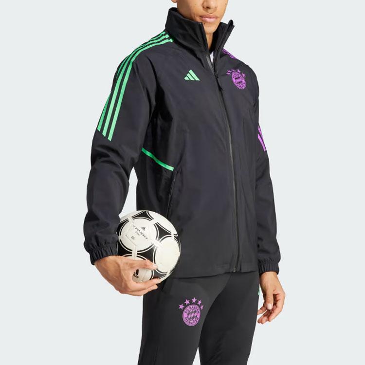 Adidas Manchester United Jackets Men's Black Detachable Hood Moderate Other IB1573