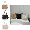 Trendy Street Style Large Capacity Tote Bag For Women 2024 Oxford Cloth Shoulder Bag