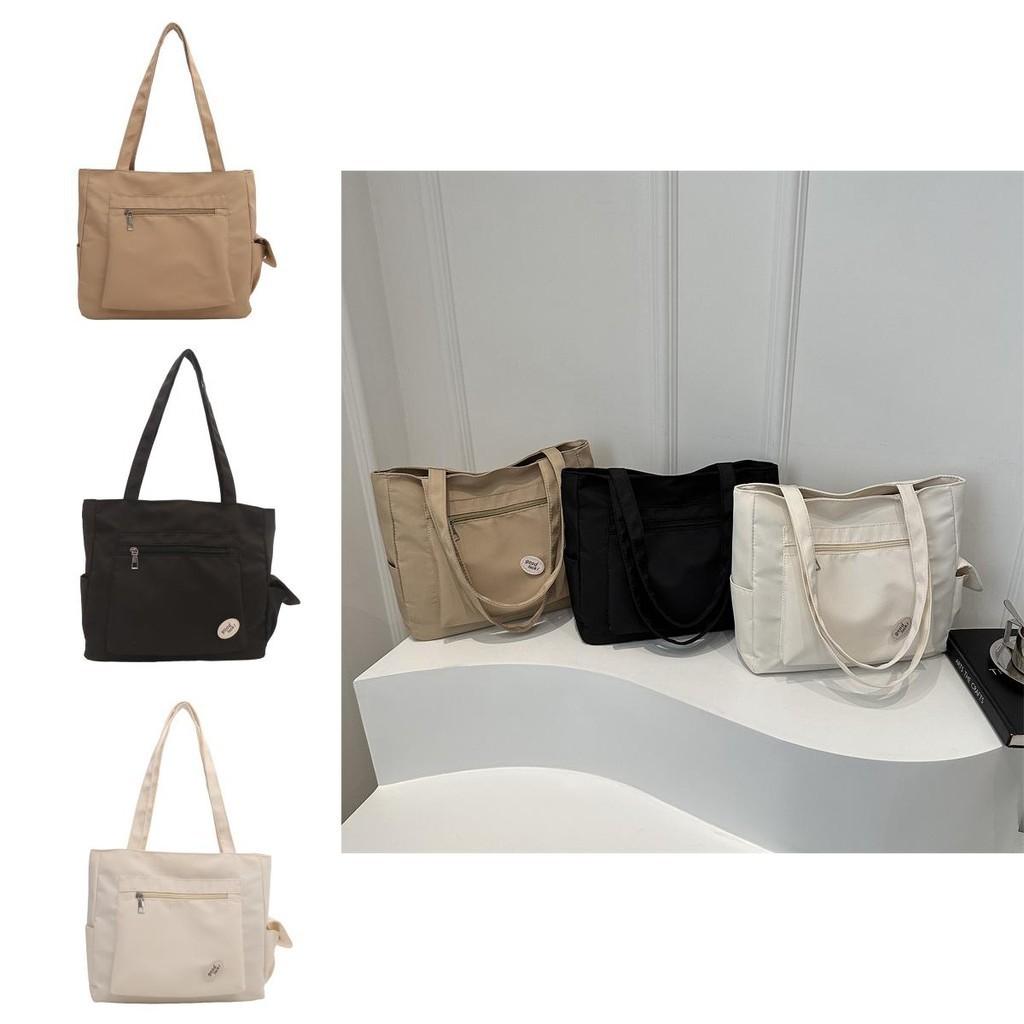 Trendy Street Style Large Capacity Tote Bag For Women 2024 Oxford Cloth Shoulder Bag