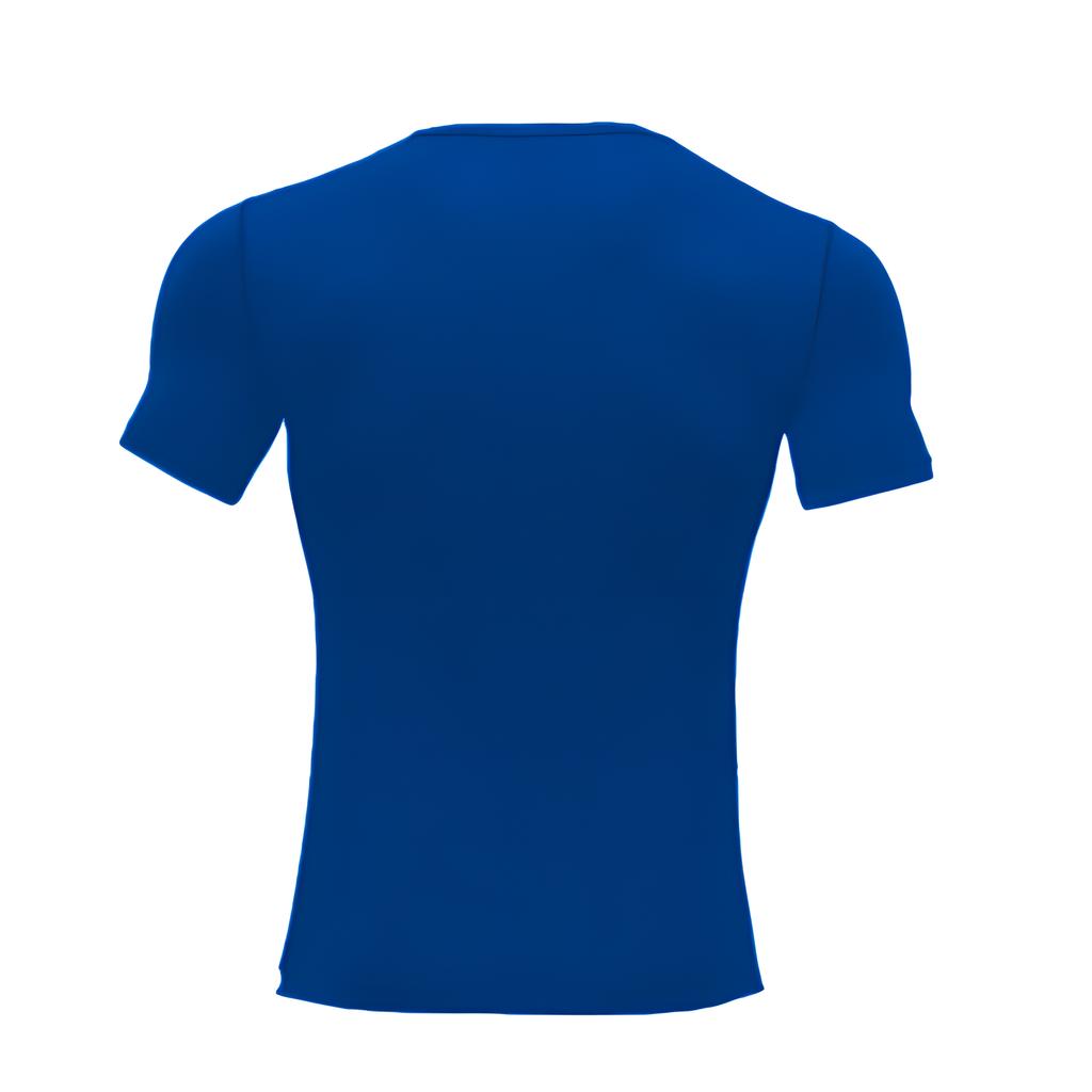 Li-Ning Solid Color Sports Training Quick-Dry Round Neck Short Sleeve Fitness Shirt Men Tops Crystal-Blue AUDN121-8