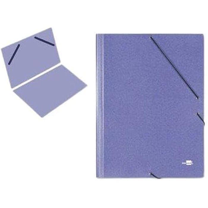 Mappe Papp Elastikk - LIDERPAPEL - Modell 927151 - A3 297x420 mm - 1520 g/m2 - Blå