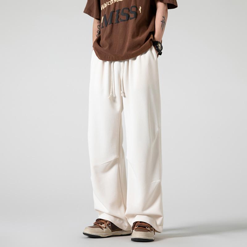 Men's Spring and Autumn New Dopamine Wear Trendy Pants Men's High Street Trousers Casual Versatile Overalls
