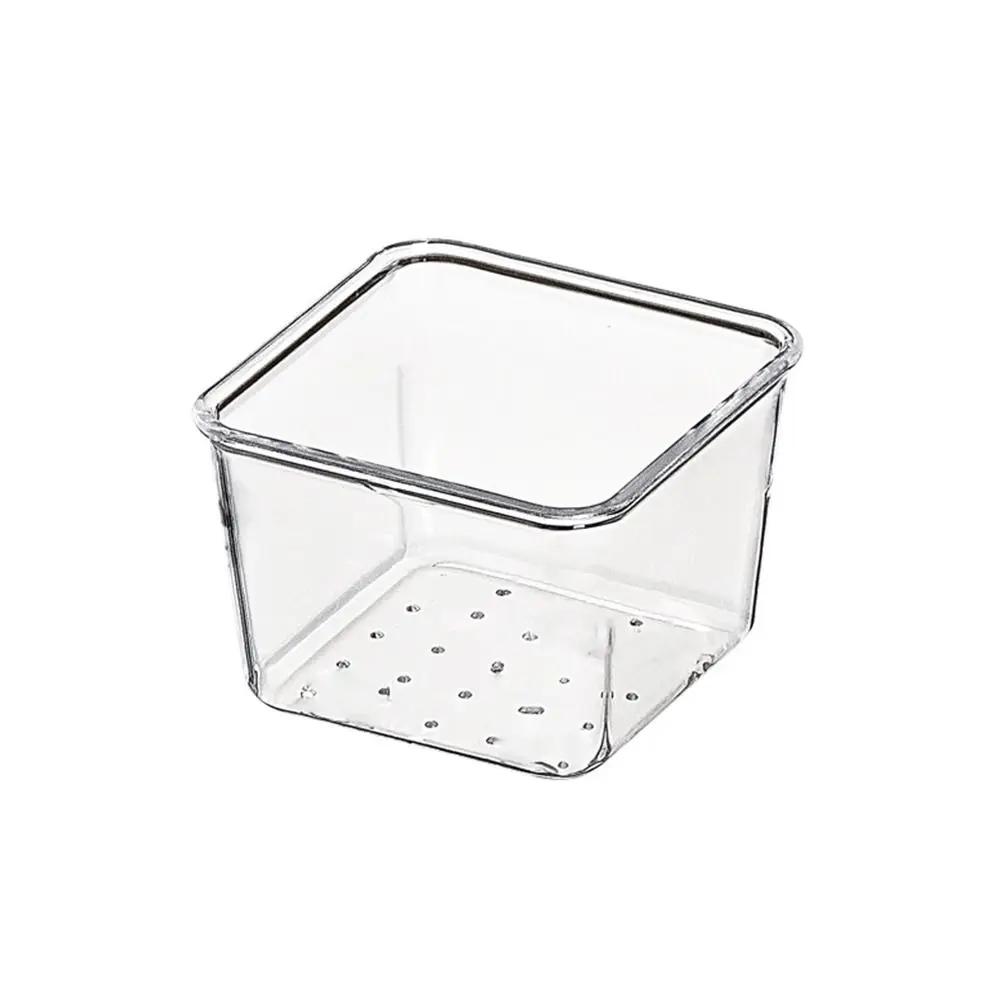 Transparent Plastic Drawer Organizer Drawer Divider Storage Box Jewelry Cosmetics Stationery Holder Home Office Storage Box