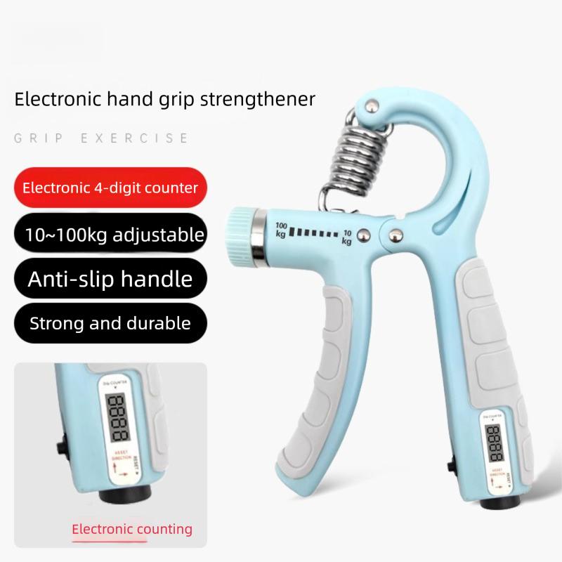 Adjustable Electronic Counting Hand Grip Strengthener Finger Trainer Arm Muscle Strength Exerciser Adult Student Hand Trainer