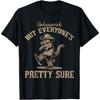 ObRenKi Unbekannt, aber jeder ist sich ziemlich sicher Lustiges Cowboy-Katzen T-Shirt