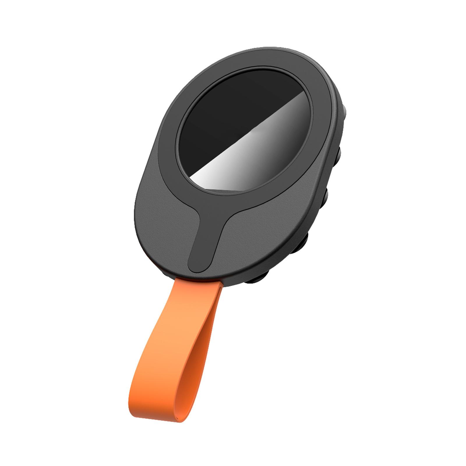

Магнитный держатель для мобильного телефона на присоске, подходит для Apple Android, портативный держатель-кольцо для мобильного телефона оранжевый