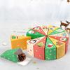 Christmas Countdown Calendar Empty Gift Box Crafting Supplies For Kids And Family Activities Party Favors Storage Case