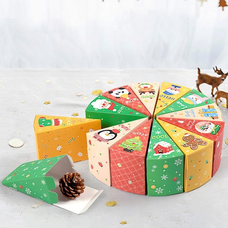Christmas Countdown Calendar Empty Gift Box Crafting Supplies For Kids And Family Activities Party Favors Storage Case