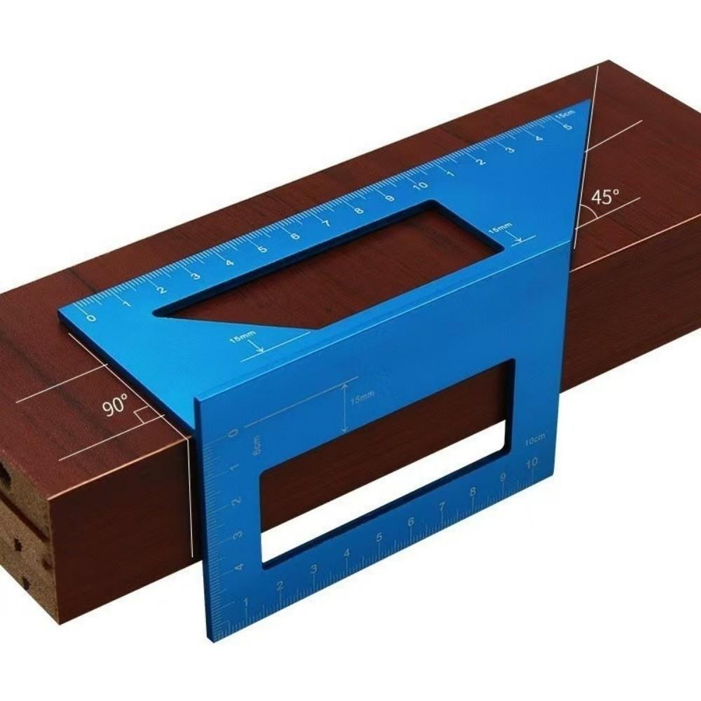 45 90 Degree Angle Ruler Multifunctional Marking Gauge Marking Gauge Carpenter Tool  Carpenter Work