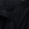 Pantalon en laine PLST à rayures, plis sur le devant, M, bleu marine, pour femme, d'occasion