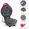 Mini Waffle Maker Bubble Egg Cake Oven Breakfast Love Heart Small Waffle Maker Cooking Appliance for Children's Birthday Parties