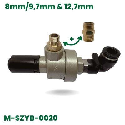 Robustní Rychloupínací, Odvzdušňovací ventil pro demontáž patky (Typ J) 8mm/9.7+12.7mm